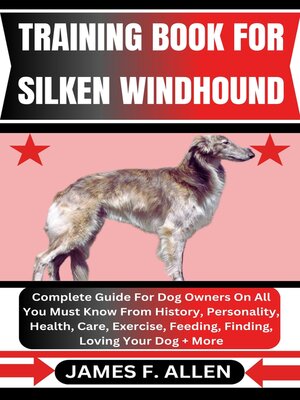 cover image of TRAINING BOOK FOR SILKEN WINDHOUND